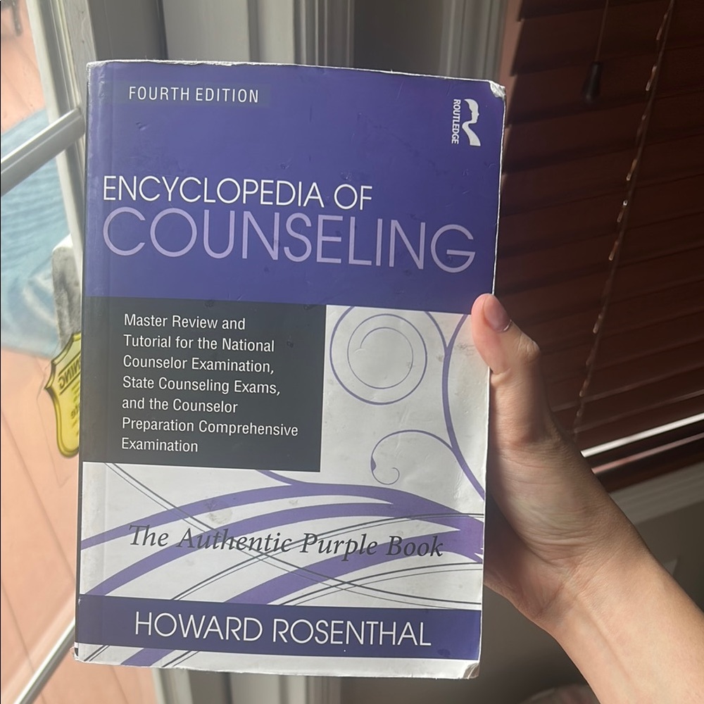 Rosenthal Purple and White Encyclopedia of Counseling Book